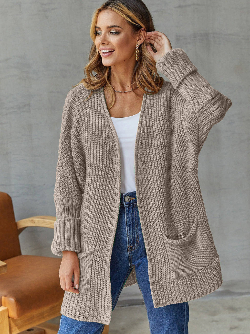 Valenzora | Oversized Strickcardigan Für Komfortable Styles