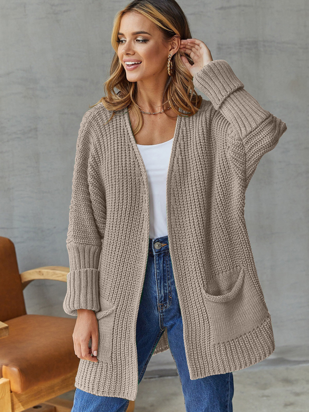 Valenzora | Oversized Strickcardigan Für Komfortable Styles
