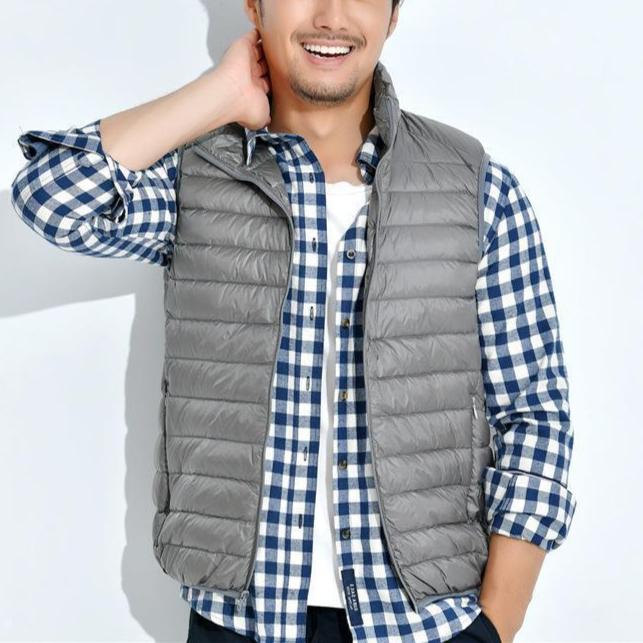 Valenzora | Comfortable lightweight vest with zipper and pockets