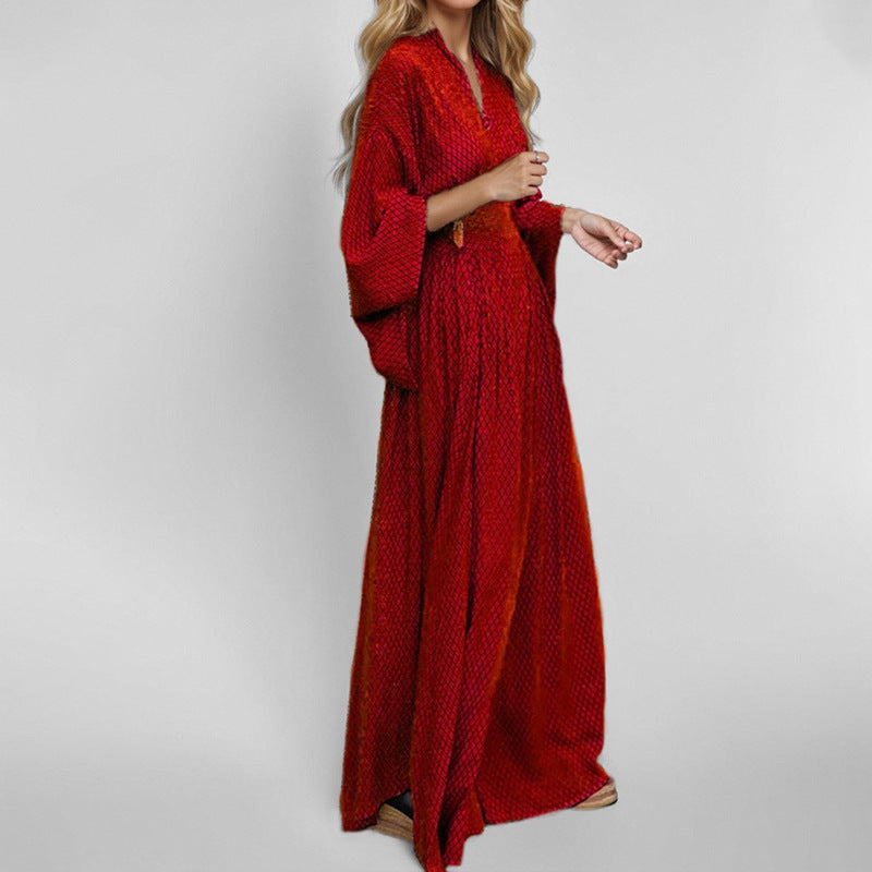 Women's Elegant Kimono Dress Size