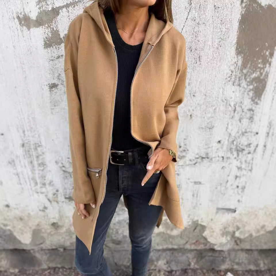 Valenzora | Jacken-Set mit Reißverschluss-Kapuzenpullover