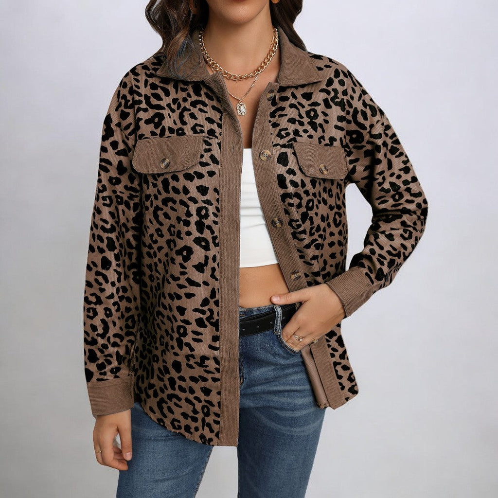Valenzora | Stylish leopard-print jacket