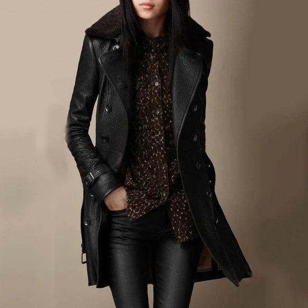 Valenzora | The Handmade and Warm Leather Coat