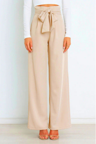 Valenzora | Stylish lacing bow summer trousers