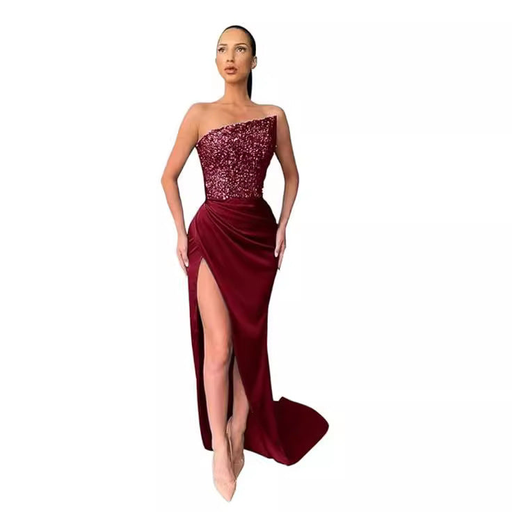Valenzora | Elegantes, mittellanges Abendkleid