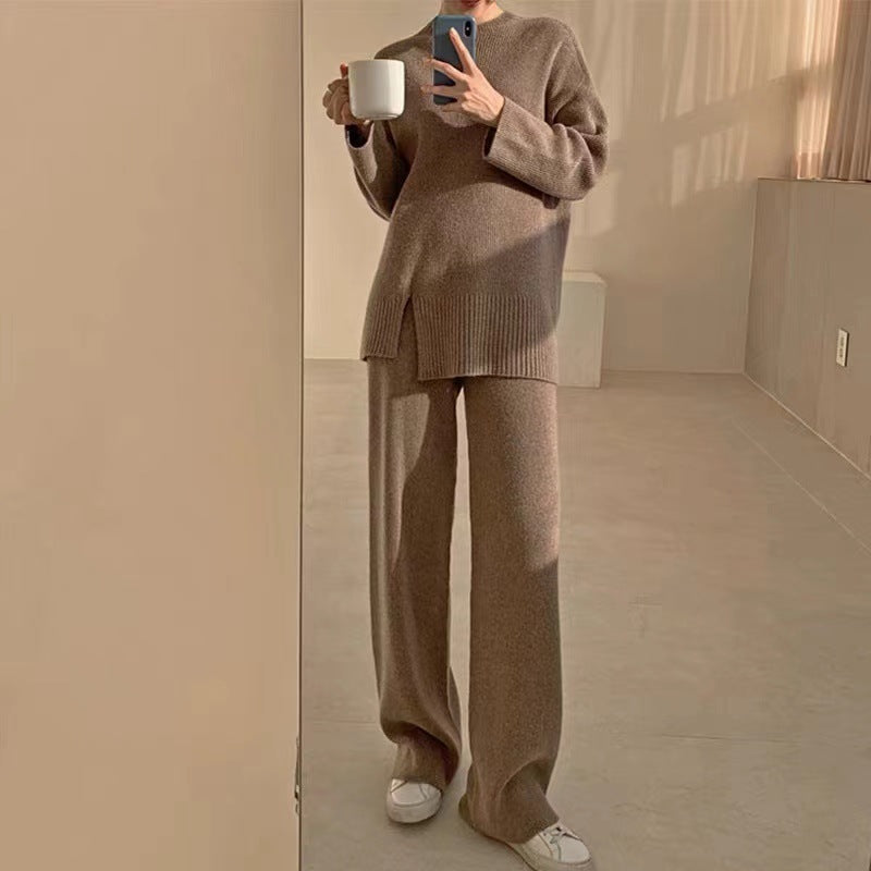 Valenzora | Straight-leg wide-leg trouser suit