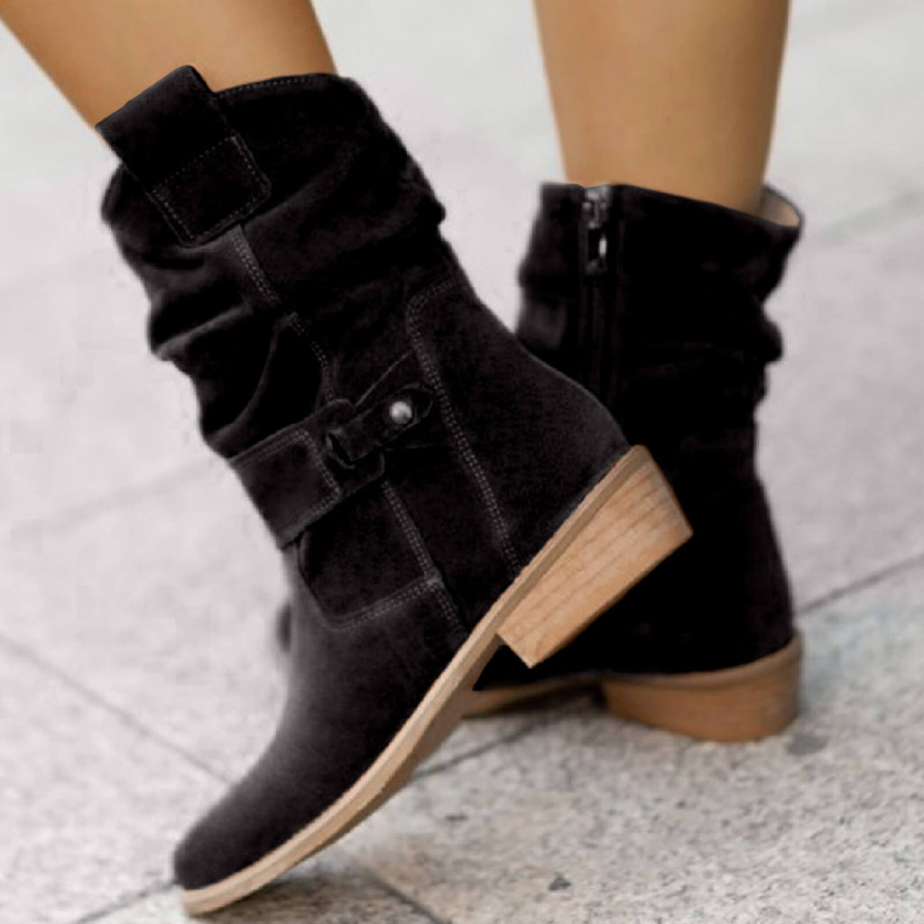 Valenzora | Damen-Wildlederstiefel