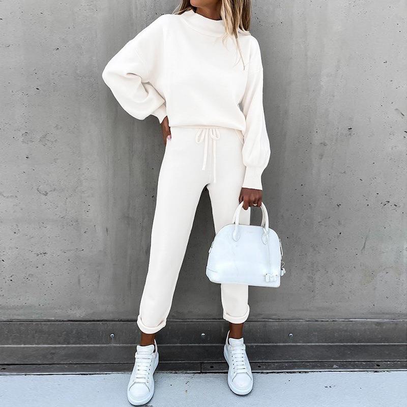 Valenzora | Lace-up trousers two-piece set