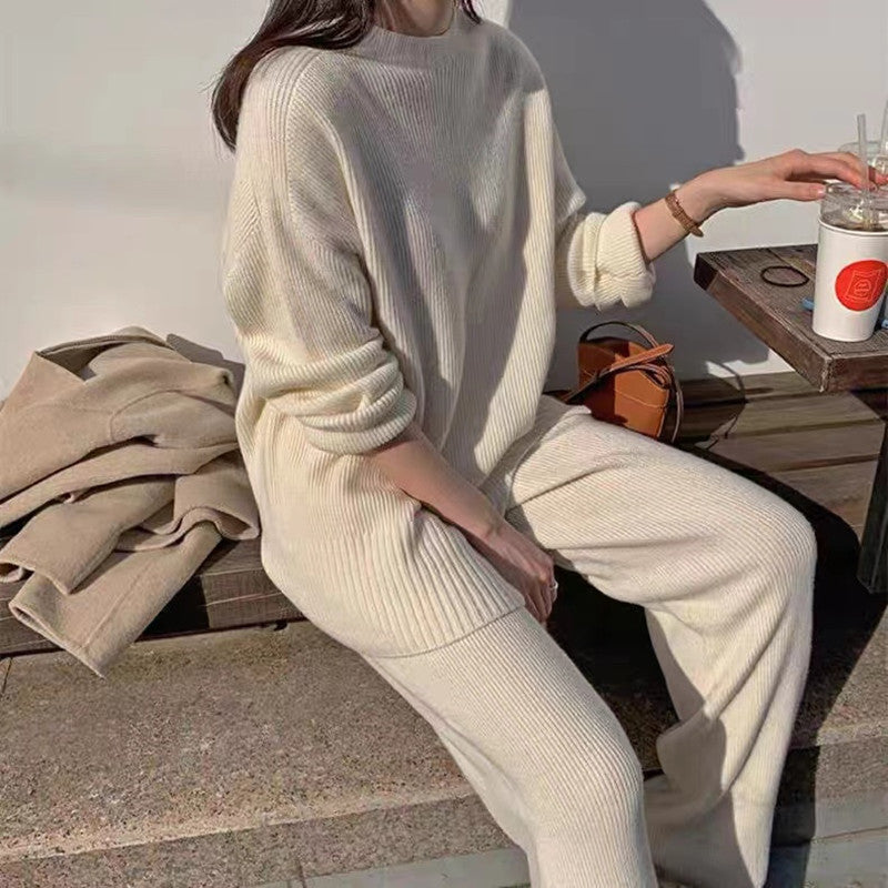 Valenzora | Straight-leg wide-leg trouser suit