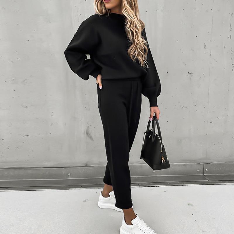 Valenzora | Lace-up trousers two-piece set