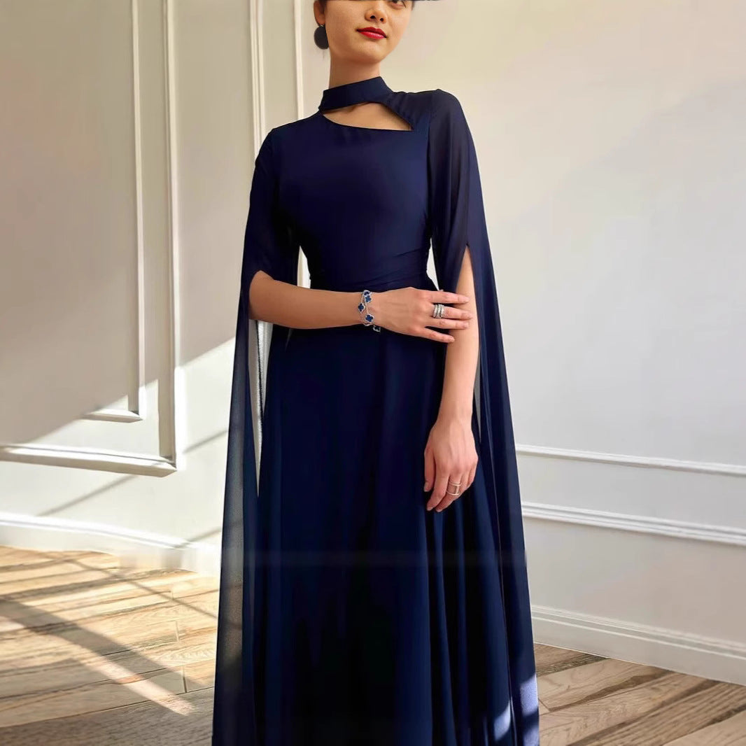 Valenzora | Lightweight chiffon party cape