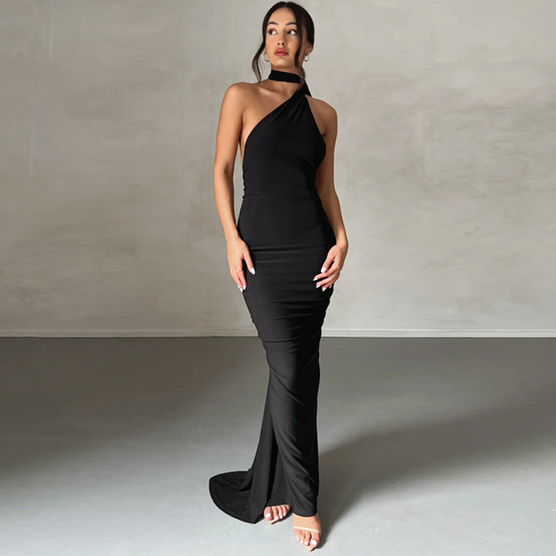 Valenzora | Sexy Backless Slim Fit Sleeveless Elegant Evening Dress
