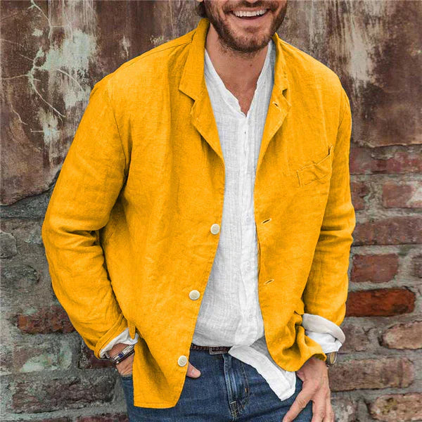 Valenzora | Jacket made of cotton and linen