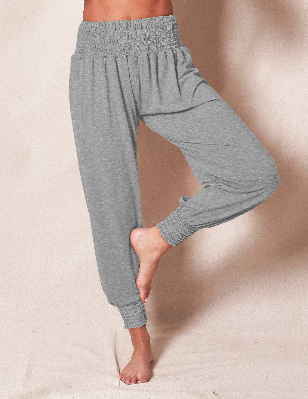 Luftige Sommerhose für Damen mit Gummibund, Größe