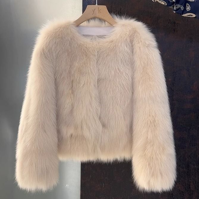 Valenzora | Solid Color Short Coat for Women