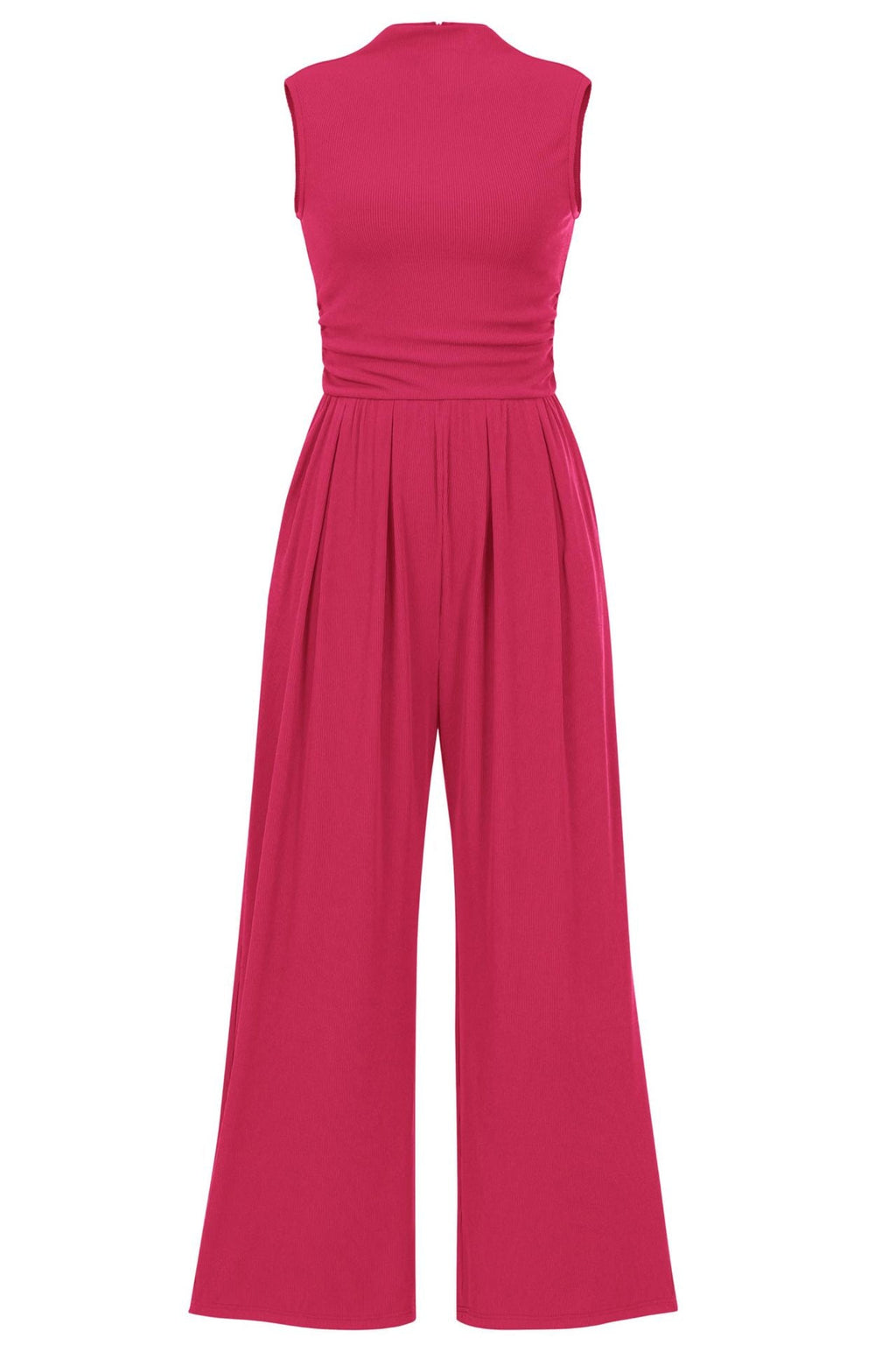 Women's jumpsuit with elegant wrap design, size