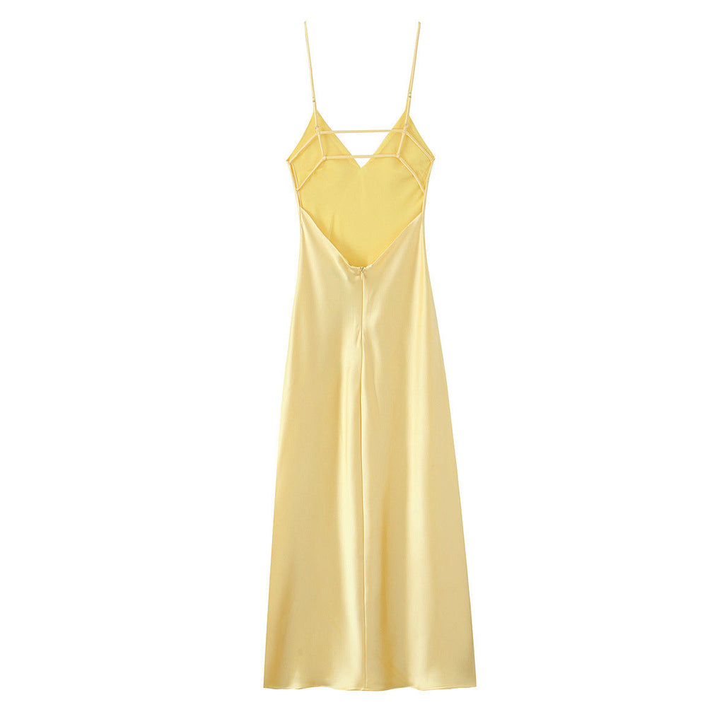Valenzora | Glamouröses Midikleid mit langem Schlitz