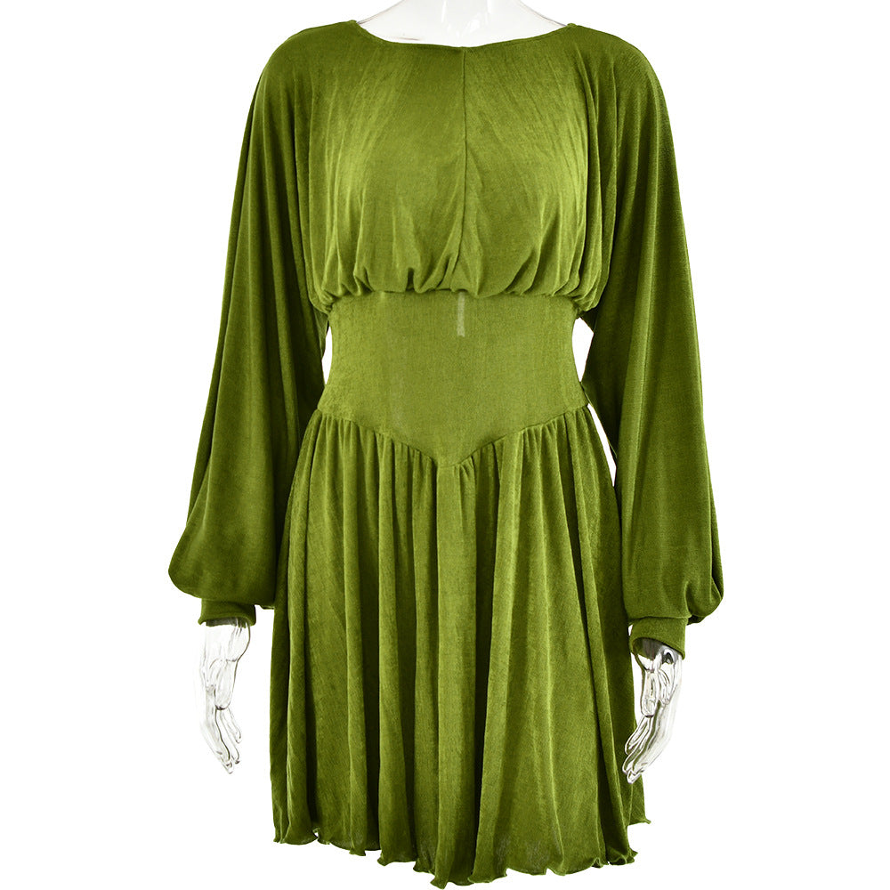 Damenabendkleid mit weiten Ärmeln und schmeichelhaftem Schnitt, Größe S