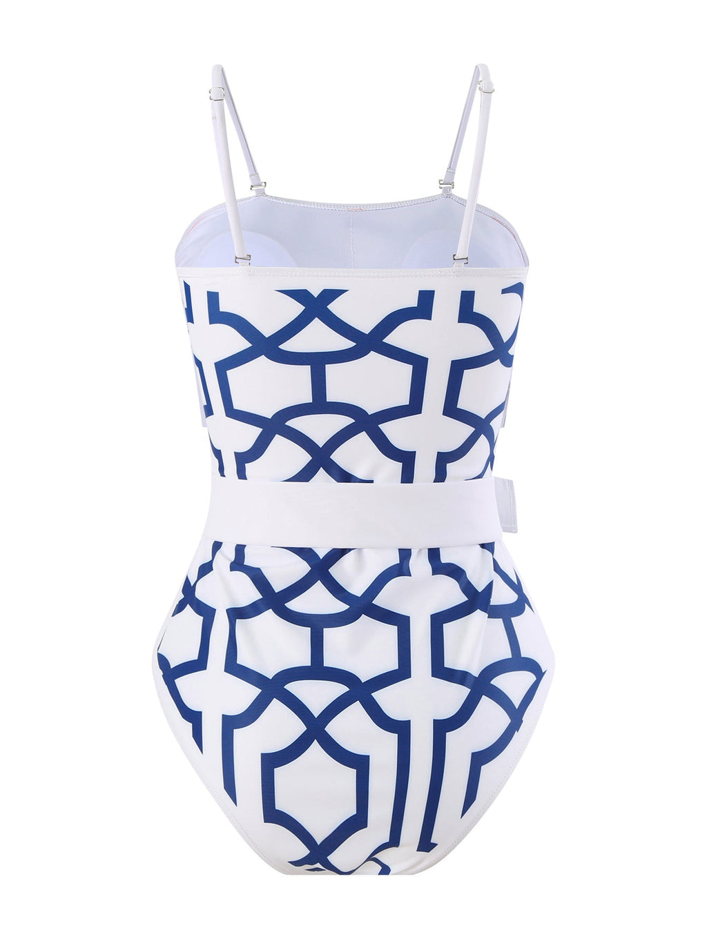 Damen-Badeanzug mit elegantem Kimono und raffiniertem Gürtel, Größe S