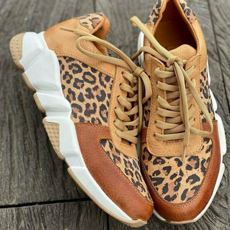 Valenzora | Casual patchwork sneakers