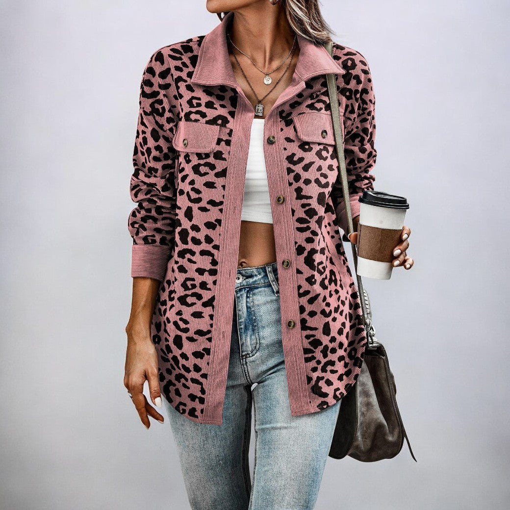 Valenzora | Stylish leopard-print jacket