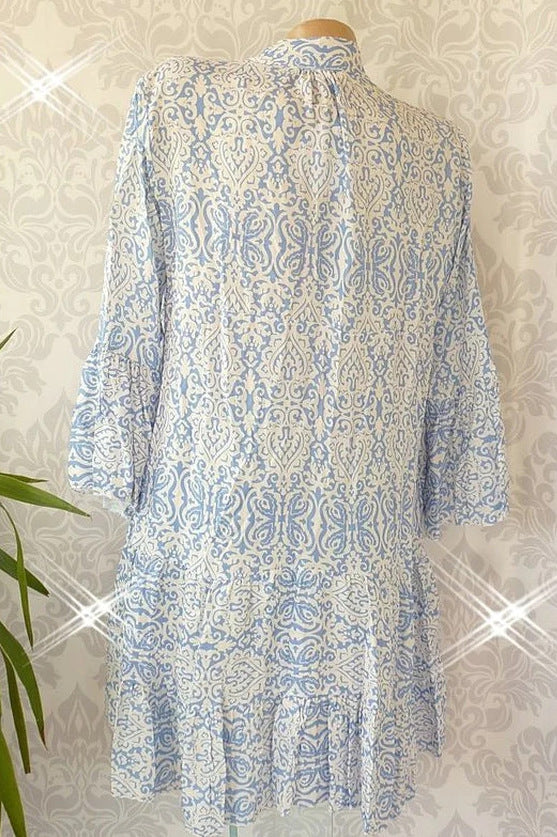 Valenzora | Bohemian Printed Tunic Dress for Women