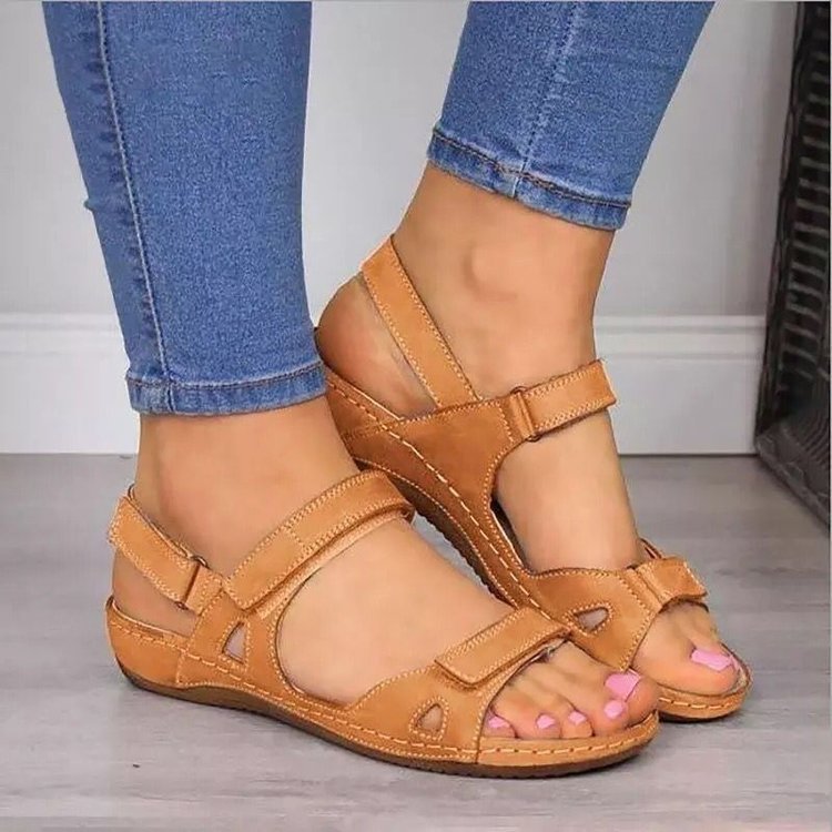 Women's Comfortable Sporty Sandals with Adjustable Straps, Size