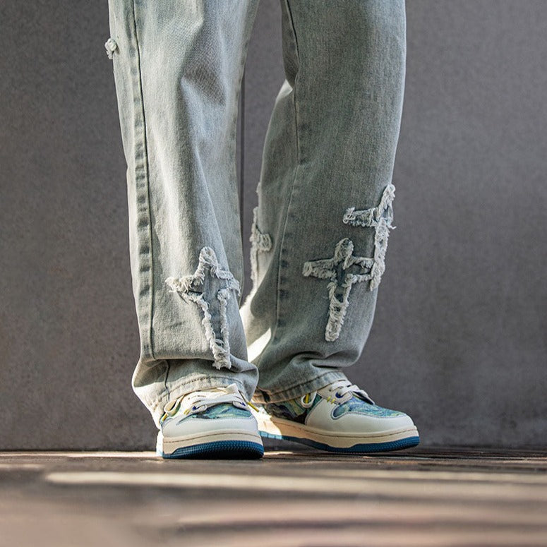 Valenzora | Von Van Goghs Sternennacht inspirierte Sneaker