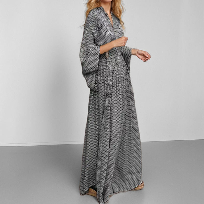 Women's Elegant Kimono Dress Size