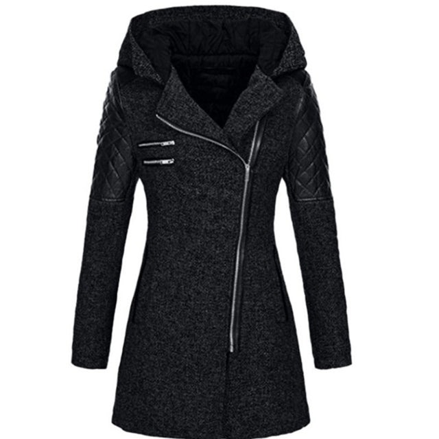 Valenzora | Elegant Casual Hooded Coat