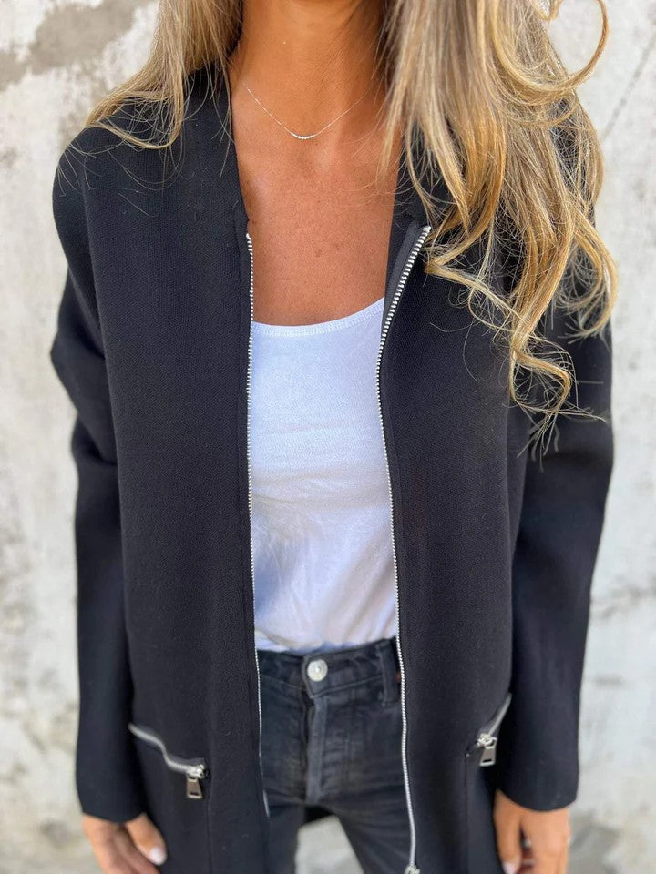 Valenzora | Jacken-Set mit Reißverschluss-Kapuzenpullover