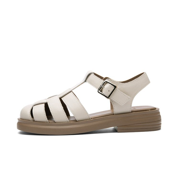 Women's elegant sandals with a sophisticated woven design and comfortable footbed, size Valenzora