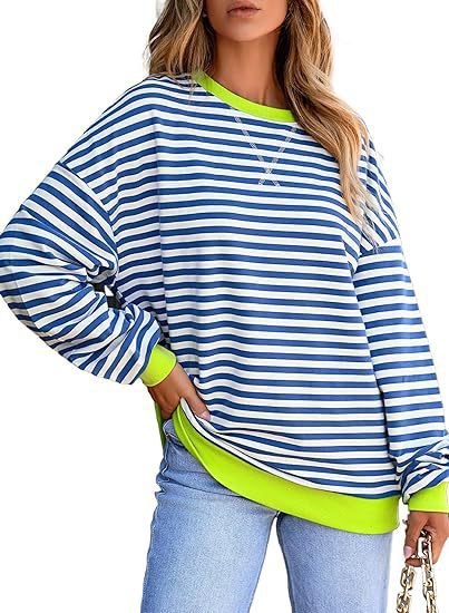 Valenzora | Color block sweater with drawstring top