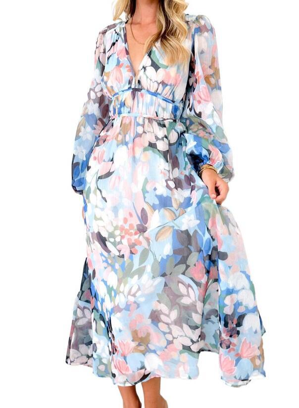 Valenzora | Elegantes Blumenkleid