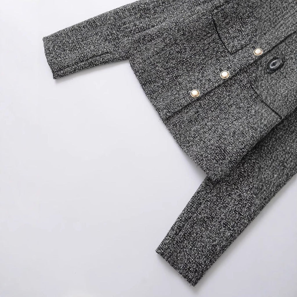 Valenzora | Strukturierte kleine Jacke im Chanel-Stil