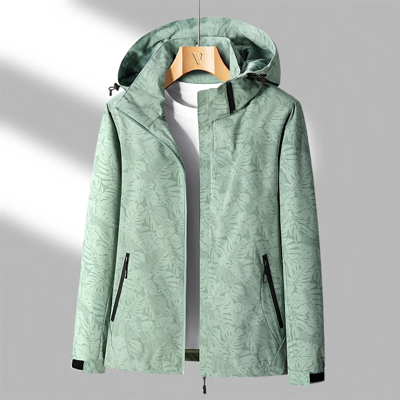 Valenzora | Waterproof women's hooded rain jacket