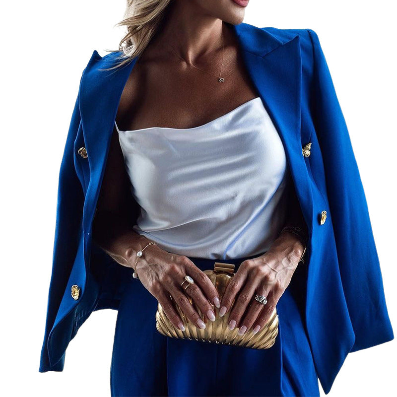 Women's elegant blazer and trouser ensemble Valenzora