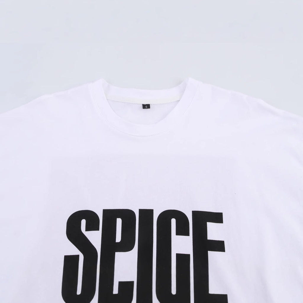 Oversized T-Shirt für Damen mit auffälligem Grafikdruck, Größe