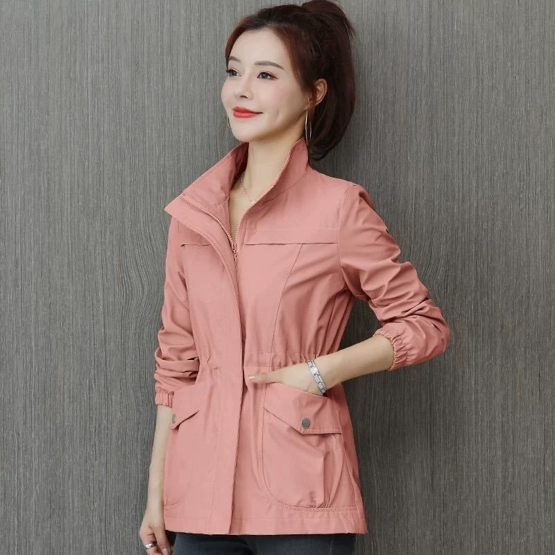 Valenzora | Trench Coat with Zipper for Women