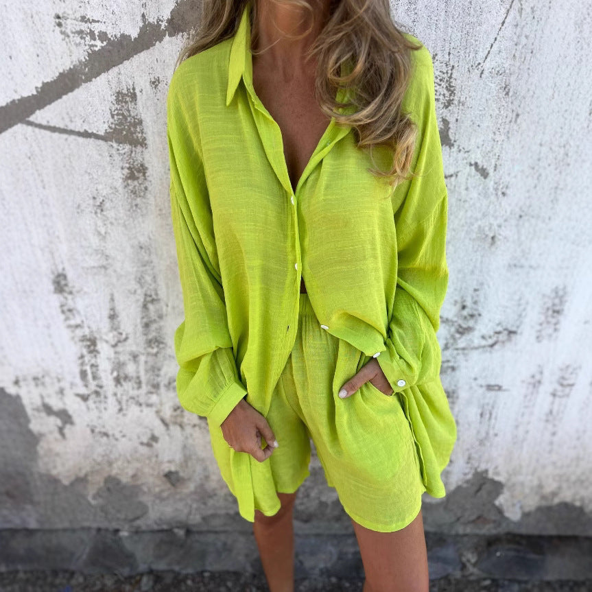 Women's airy summer blouse