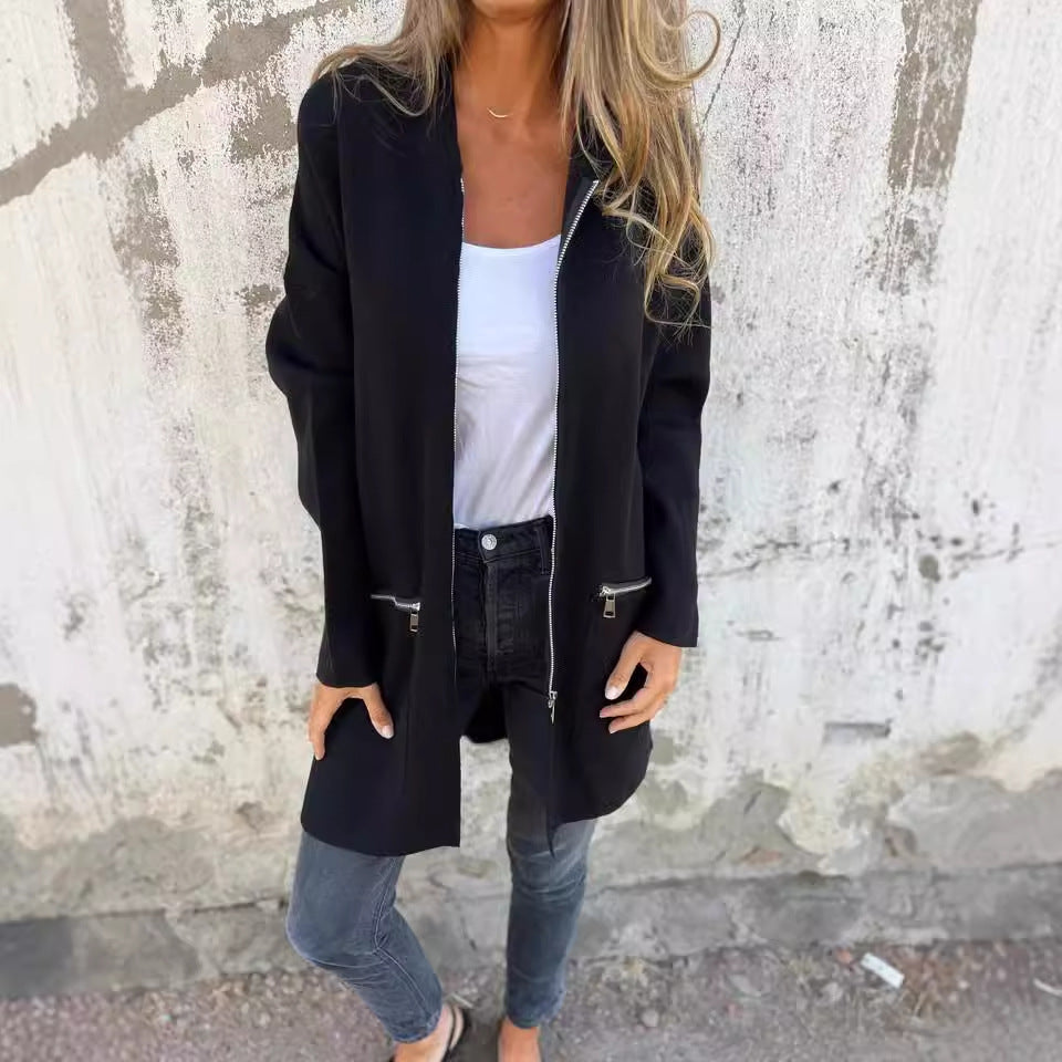 Valenzora | Jacken-Set mit Reißverschluss-Kapuzenpullover
