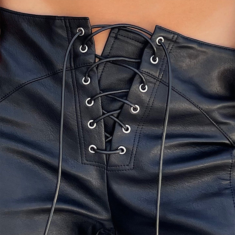 Damenlederhose Größe