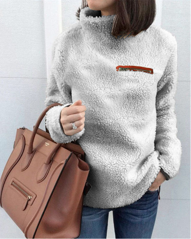 Valenzora Cozy Teddy Pullover