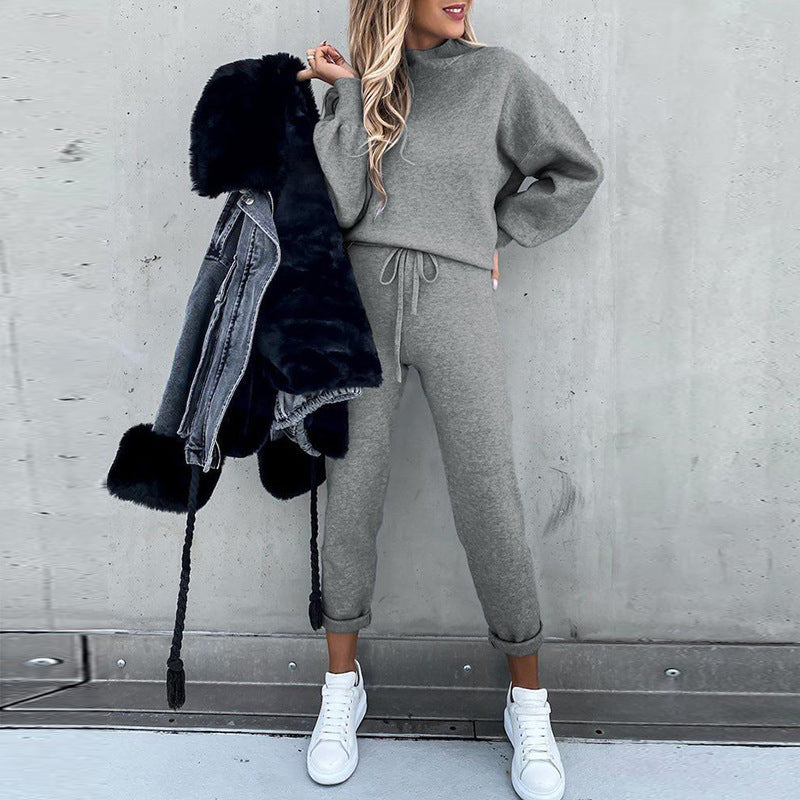 Valenzora | Lace-up trousers two-piece set