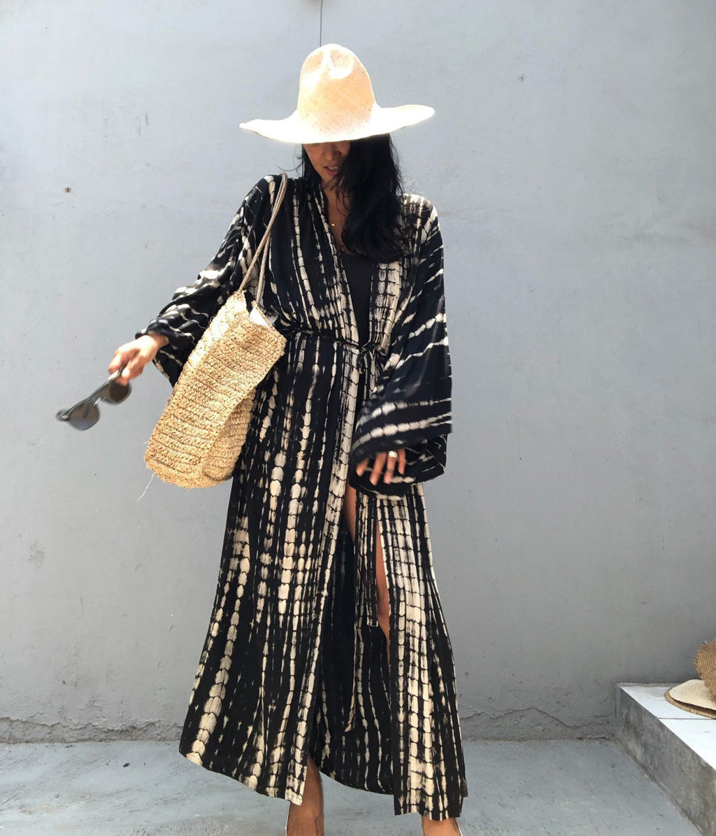 Damen Kaftan Kleid Drune