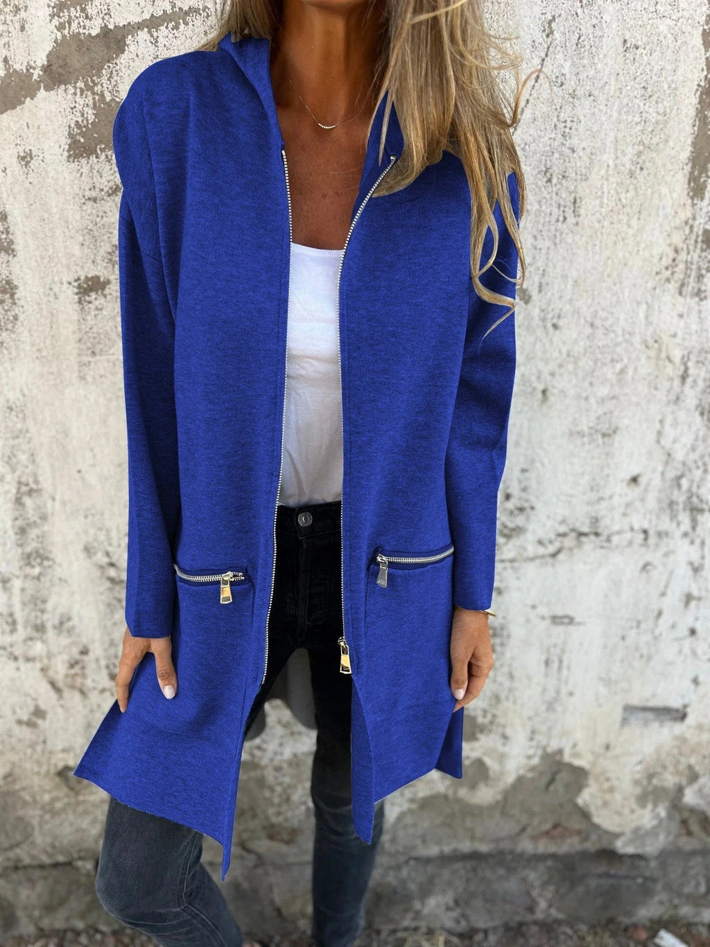 Valenzora | Jacken-Set mit Reißverschluss-Kapuzenpullover