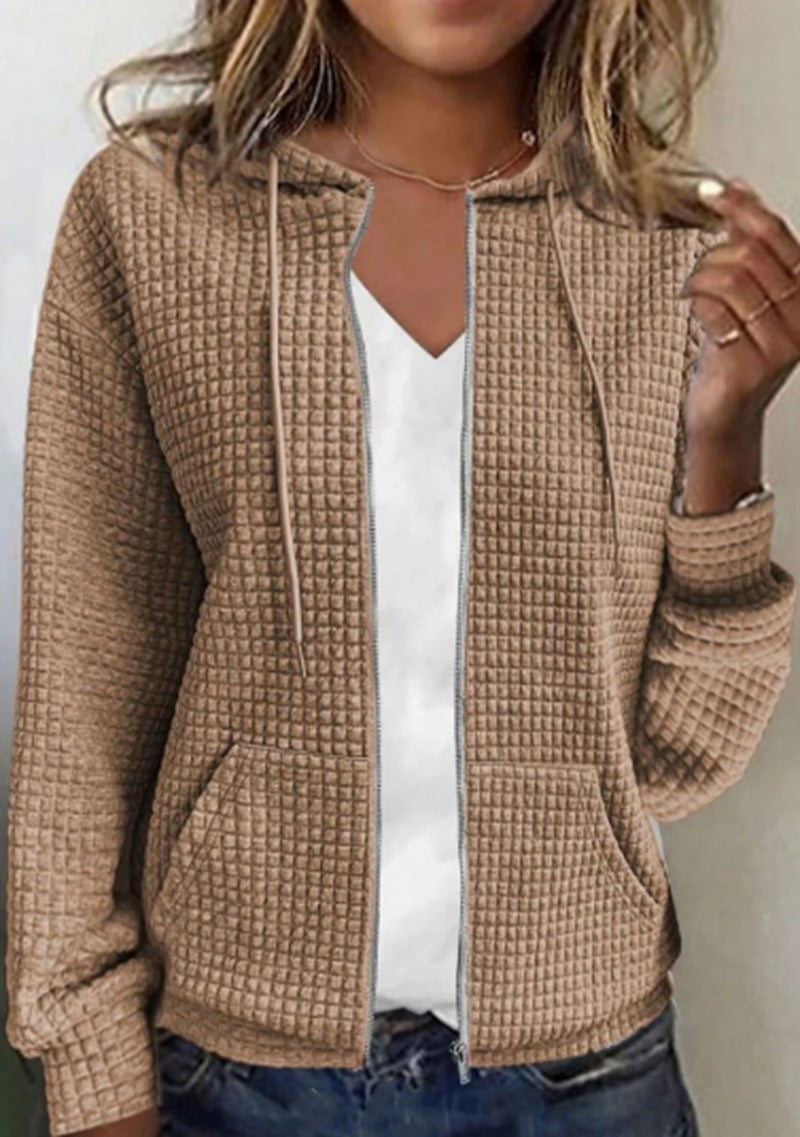 Valenzora | Structured jacket with zipper