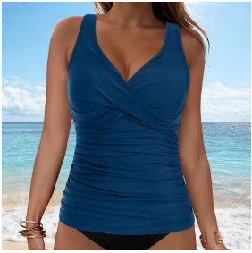 Valenzora | Tankini-Set mit Bauchkontrolle, Haken-Design und Print