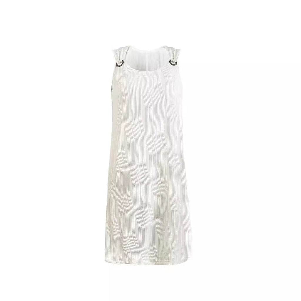 Women's Wave Texture Dress Size