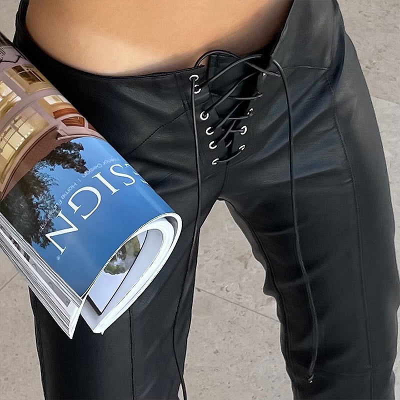 Damenlederhose Größe